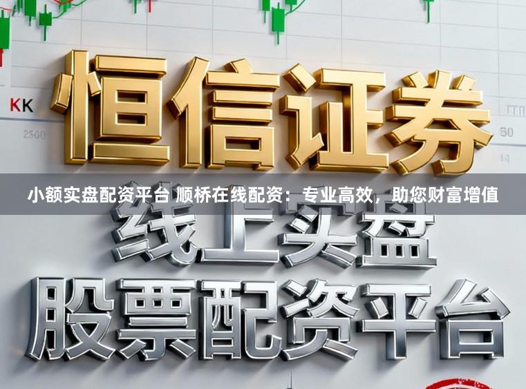 小额实盘配资平台 顺桥在线配资：专业高效，助您财富增值