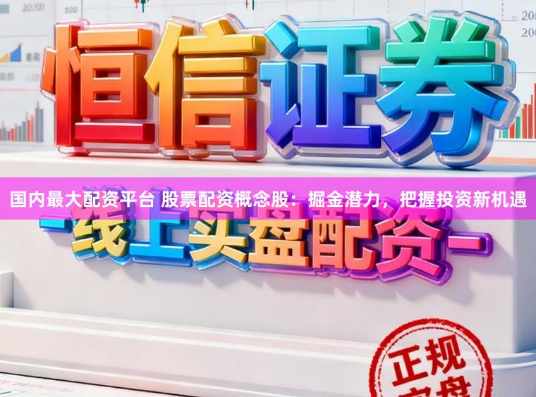 国内最大配资平台 股票配资概念股：掘金潜力，把握投资新机遇